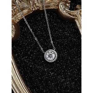 Amato Jewels 0.8 carat moissanite silver 925 necklace