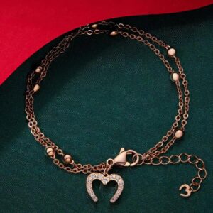 Amato Jewels , Premium brass bracelet with 5A cubic zirconia