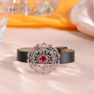 Amato Jewels Authentic 1.5 carats Oval cut Lab Grown Ruby and Emerald 3in1 set