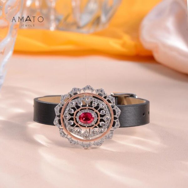 Amato Jewels Authentic 1.5 carats Oval cut Lab Grown Ruby and Emerald 3in1 set