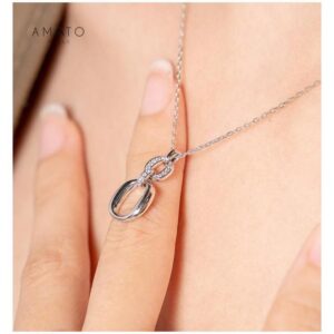 Amato Jewels, Premium brass pendant with 5A cubic zircon ia